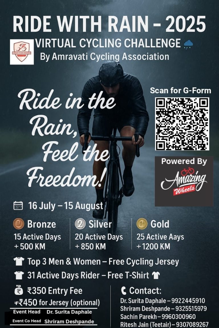 “Ride with rain” Challenge Registration